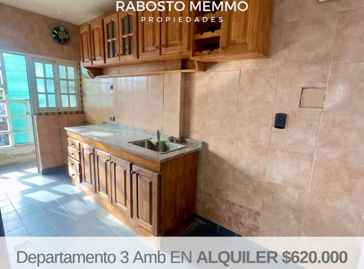Departamento · 60m² · 3 Ambientes · 1 Cochera