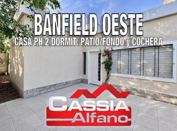 PH · 60m² · 3 Ambientes · 1 Cochera · Casa en PH con Dos Dorm. y Patio Interno con Cochera Excelente