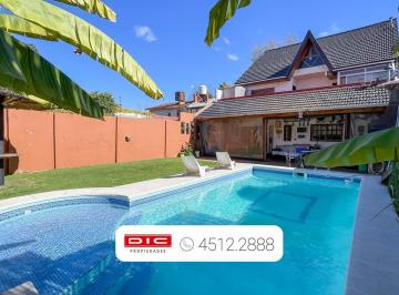 Casa · 306m² · 6 Ambientes · 3 Cocheras · Chalet 4 Dorm. Venta - Martinez - Santa Fe/fleming