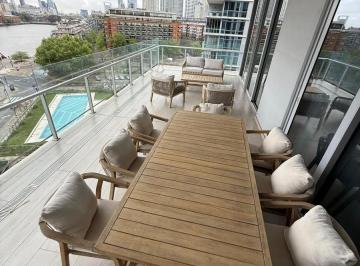 BALCON · Alquiler de Departamento 4 Ambientes en Puerto Madero