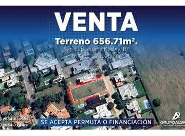 Terreno · 656m² · Venta Terreno 656,71 m². La Joaquina. Jk