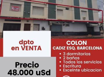 Foto · Vendo Dpto B Colon Tres Dorm.
