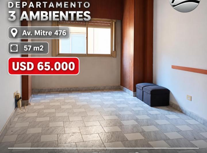 Departamento · 57m² · 3 Ambientes