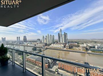 Departamento · 62m² · 3 Ambientes · 1 Cochera · Alquiler Departamento 3 Ambientes Quartier del Bajo Piso Alto