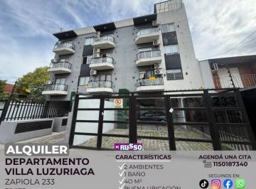 RUS-RUS-11582_2 · Alquiler Departamento 2 Ambientes Villa Luzuriaga