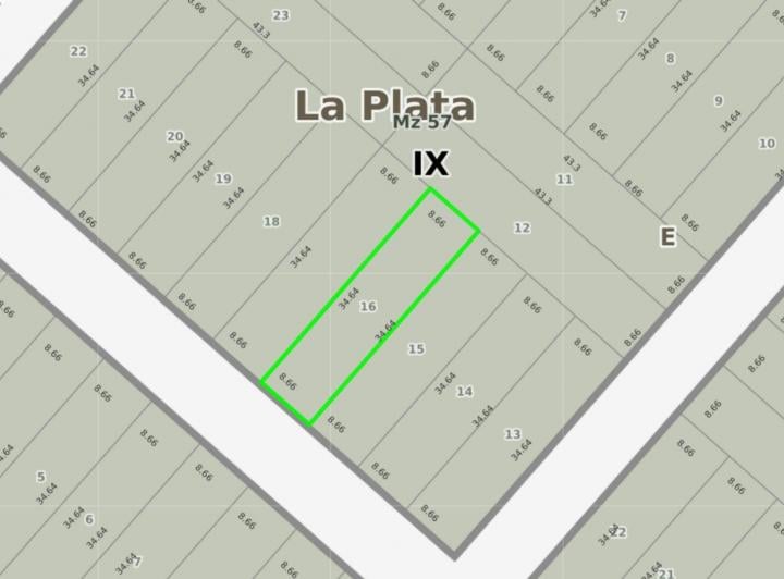 Terreno · 300m²