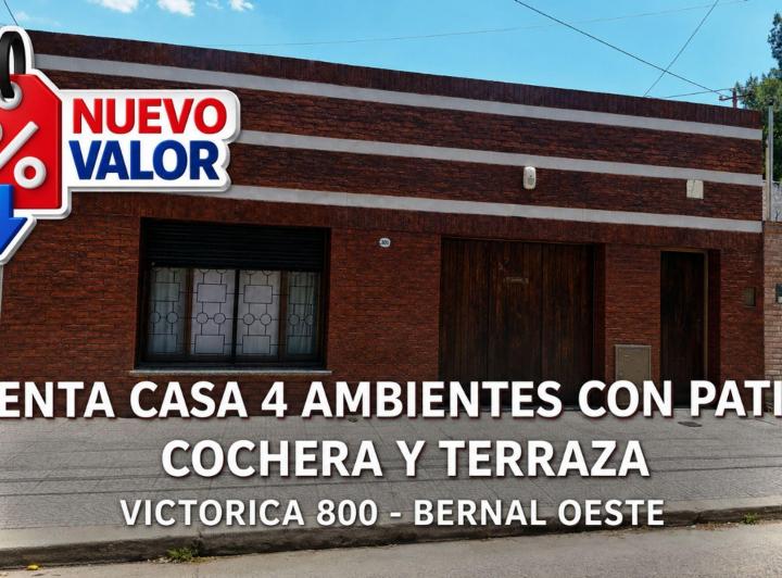 Casa · 174m² · 4 Ambientes · 1 Cochera