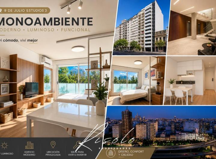Departamento · 27m² · 1 Ambiente