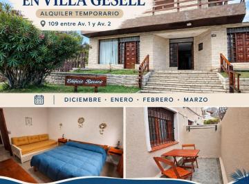 Departamento de 2 ambientes, Villa Gesell · Alquiler Temporario - Depto 2 Ambientes Zona Centrica de Villa Gesell, Calle 109 Entre Av 1 y Av 2