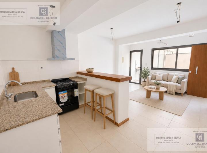 Departamento · 61m² · 2 Ambientes · 1 Cochera