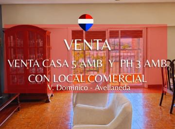Casa · 271m² · 5 Ambientes · 2 Cocheras · Venta Bloque Casa PH Garage Comercio Avellaneda