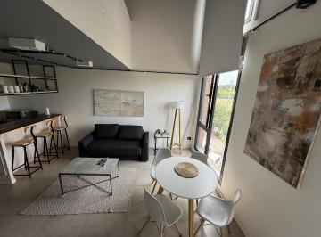 Departamento · 46m² · 2 Ambientes · 1 Cochera · Loft en Alquiler Anual o Temporario en Club Bamboo, Pilar