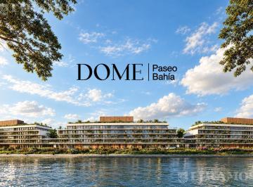 Departamento · 52m² · 2 Ambientes · Depto 2 Amb con Terraza en Esquina y Pasante, en Venta en Puertos | Dome Paseo Bahía