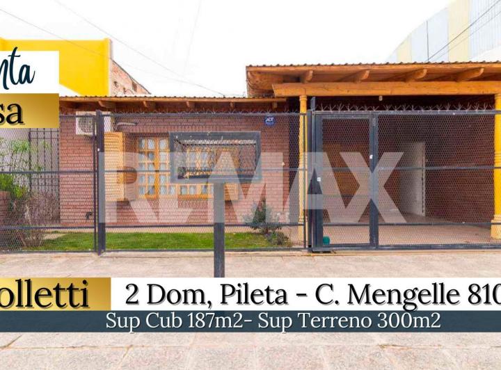 Casa · 187m² · 7 Ambientes · 1 Cochera