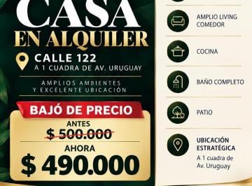 Casa de 5 ambientes, Posadas · Casa en Alquiler
