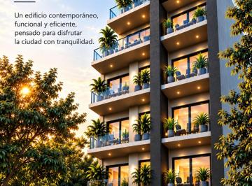 Departamento · 25m² · 1 Ambiente · Monoambiente Frente 33 m² Estrenar Santos Lugares