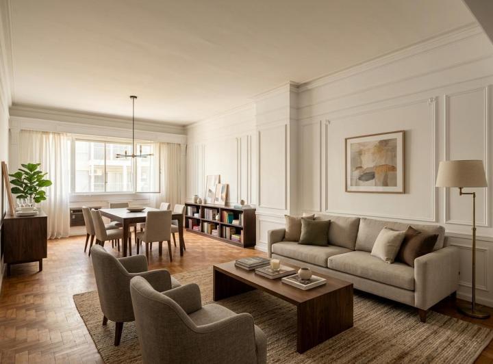 Departamento · 128m² · 6 Ambientes · 1 Cochera