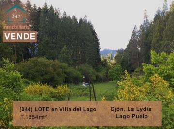 Terreno · 1884m² · Lago Puelo (B° Villa del Lago), Lote de 1.884 m²