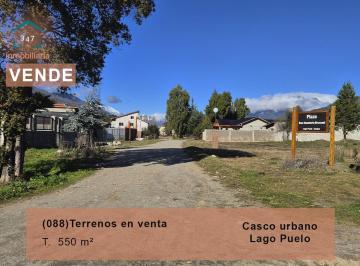 Terreno · 500m² · Lago Puelo, Lote Céntrico de 500 m²