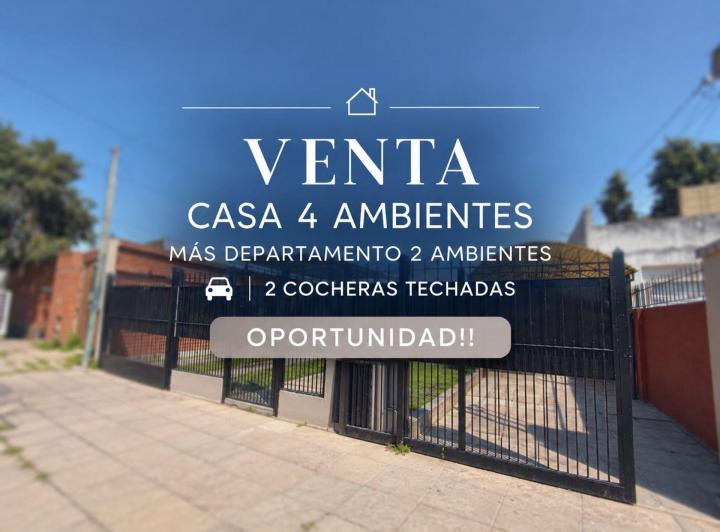 Casa · 170m² · 4 Ambientes · 2 Cocheras