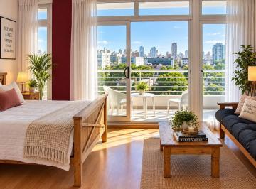 Departamento · 33m² · 1 Ambiente · En Venta Monoambiente con Balcón y Vista Abierta