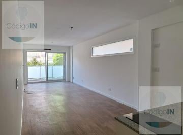 Departamento · 38m² · 1 Ambiente · Alquiler Amplio Monoambiente con Balcón Apto Profesional