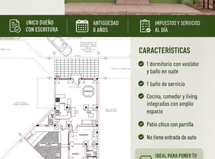 Casa · 84m² · 6 Ambientes