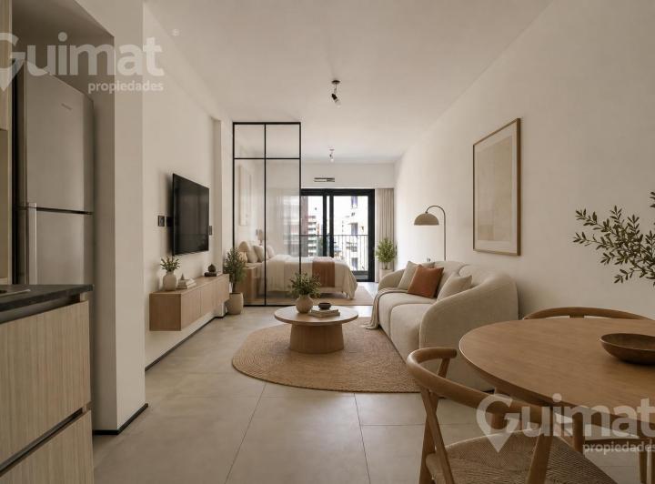 Departamento · 33m² · 1 Ambiente