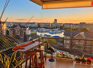 Departamento · 78m² · 3 Ambientes · 1 Cochera · Departamento en Venta 3 Ambientes en Miradores de La Bahia, Nordelta con Cochera y Vista a La Bahía