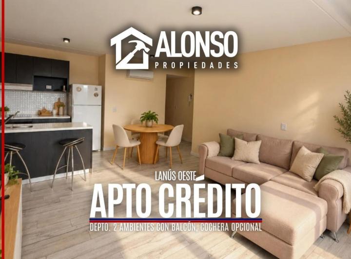 Departamento · 50m² · 2 Ambientes · 1 Cochera