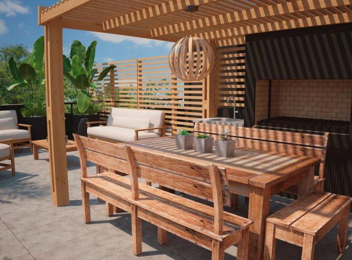 Departamento · 57m² · 3 Ambientes · 1 Cochera