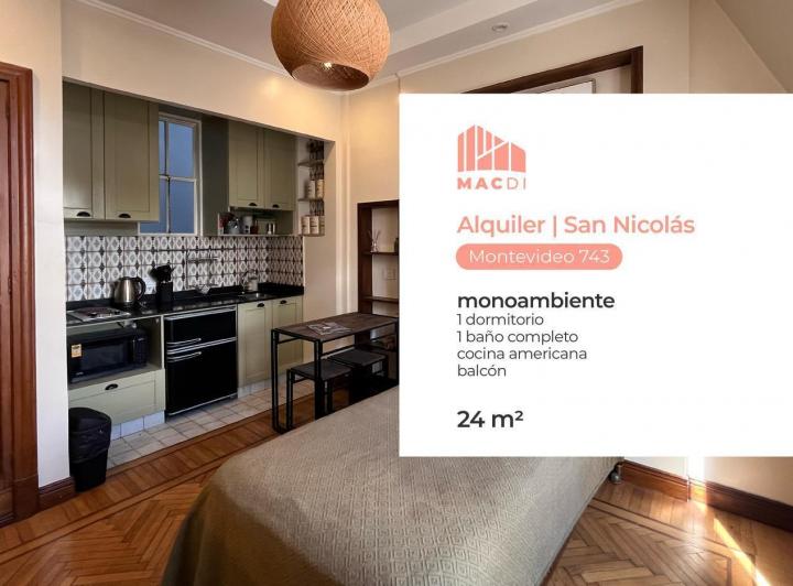 Departamento · 24m² · 1 Ambiente
