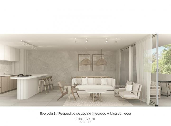 Departamento · 108m² · 3 Ambientes · 1 Cochera