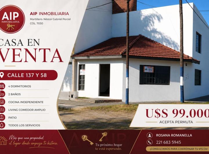 Casa · 6 Ambientes · 2 Cocheras