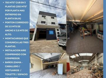 Bodega-Galpón · 759m² · 1 Cochera · Galpón 750 M² en 3 Plantas