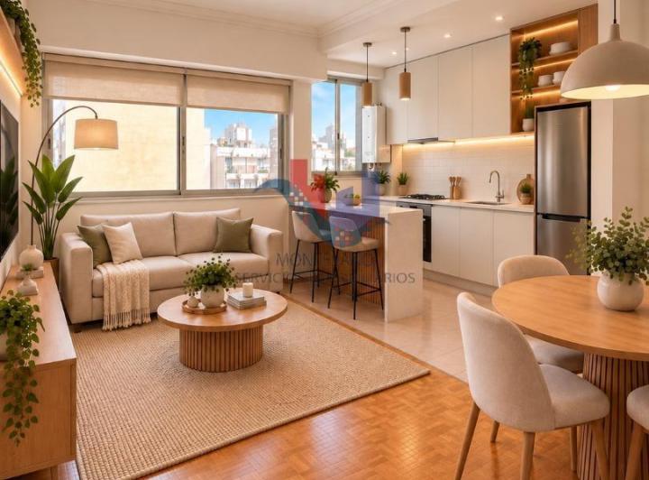 Departamento · 34m² · 2 Ambientes