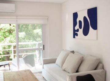 Departamento · 56m² · 2 Ambientes · 1 Cochera · Venta Departamento Amoblado en Jardines de Saravi, Pilar