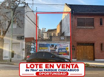 Terreno · 80m² · Venta Lote/terreno Propio - Parque Chacabuco