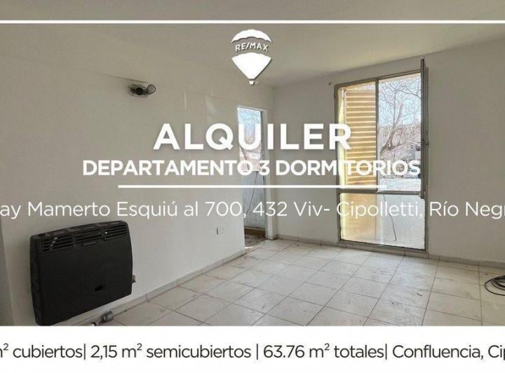 Departamento · 62m² · 4 Ambientes