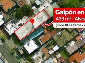 Bodega-Galpón · 433m² · 3 Cocheras · Galpón/lote Venta Lomas del Mirador