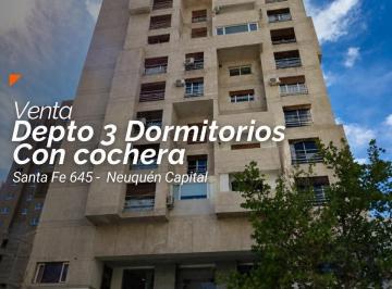Departamento · 120m² · 5 Ambientes · 1 Cochera · Venta Departamento 3 Dorm. con 2 Cocheras - Santa Fe 645 - Centro - Neuquén Capital