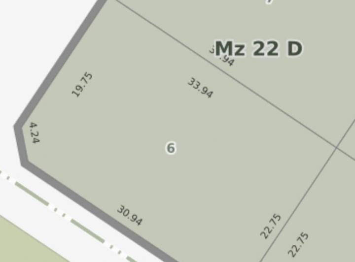 Terreno · 689m²