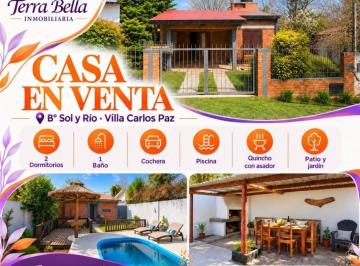 Casa · 71m² · 3 Ambientes · 1 Cochera · Casa de Dos Dorm. con Pileta, Quincho y Cochera