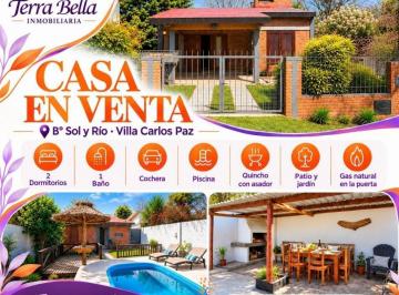 Casa · 72m² · 3 Ambientes · 1 Cochera · Casa PH de Dos Dorm. con Pileta, Quincho y Cochera