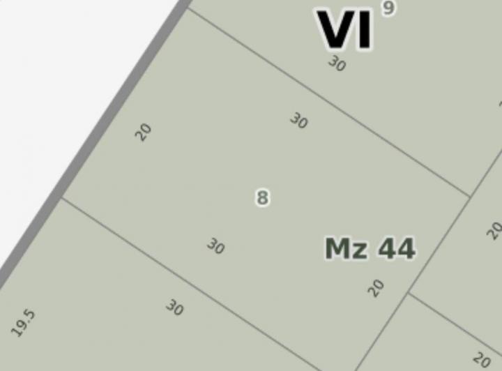 Terreno · 600m²
