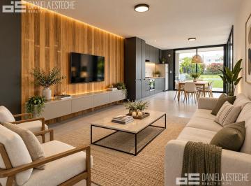 Casa · 117m² · 3 Ambientes · 2 Cocheras · Casa Santa Elena en Una Planta