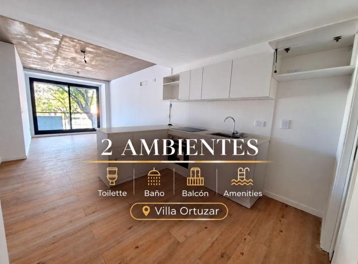 Departamento · 54m² · 2 Ambientes