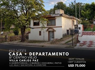 Casa · 126m² · 7 Ambientes · 1 Cochera · Venta Casa con Departamento Independiente en Villa Carlos Paz