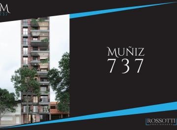 Departamento · 35m² · 1 Ambiente · Muñiz 737 - Excelente Monoambiente C/ Balcón Al Frente - Amenities