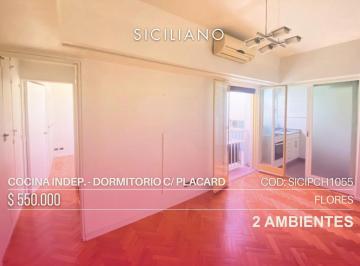 Departamento · 31m² · 2 Ambientes · Departamento en Flores